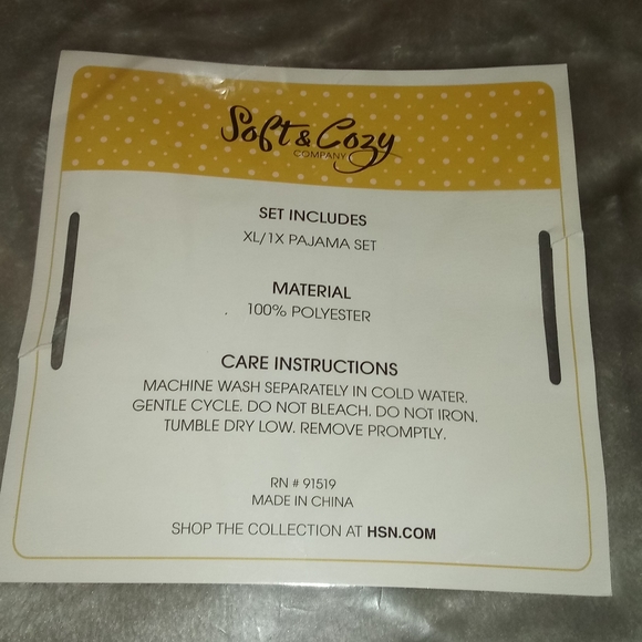 * 1108 Soft & Cozy Reindeer Pajama Set - Picture 8 of 8